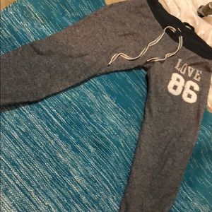 Pink Sweatpants S/P Gray
